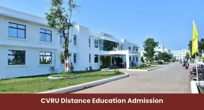 CVRU Distance Education Admission