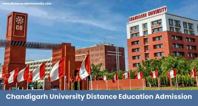 Chandigarh University Distance Education Admission
