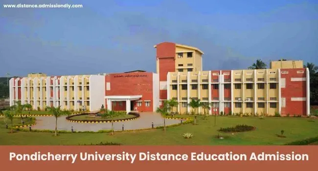 Pondicherry University Distance Education Admission