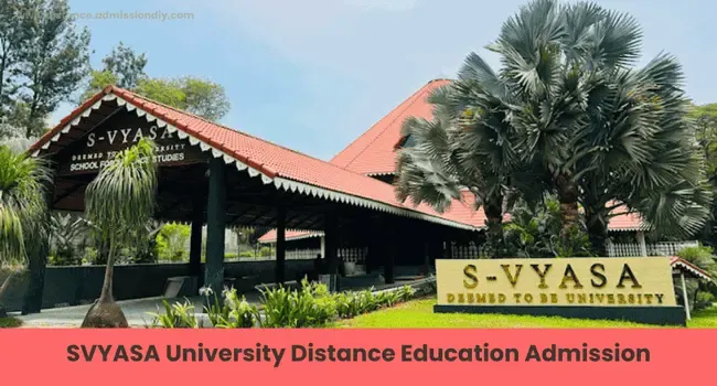 SVYASA University Distance Education