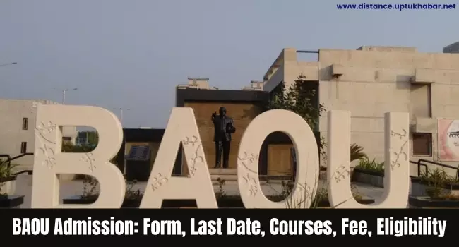BAOU Admission
