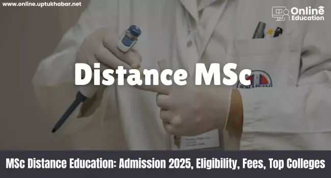MSc Distance Education